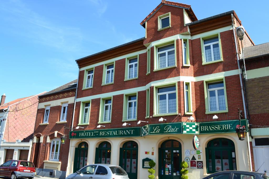 Hotel De La Paix Albert Buitenkant foto